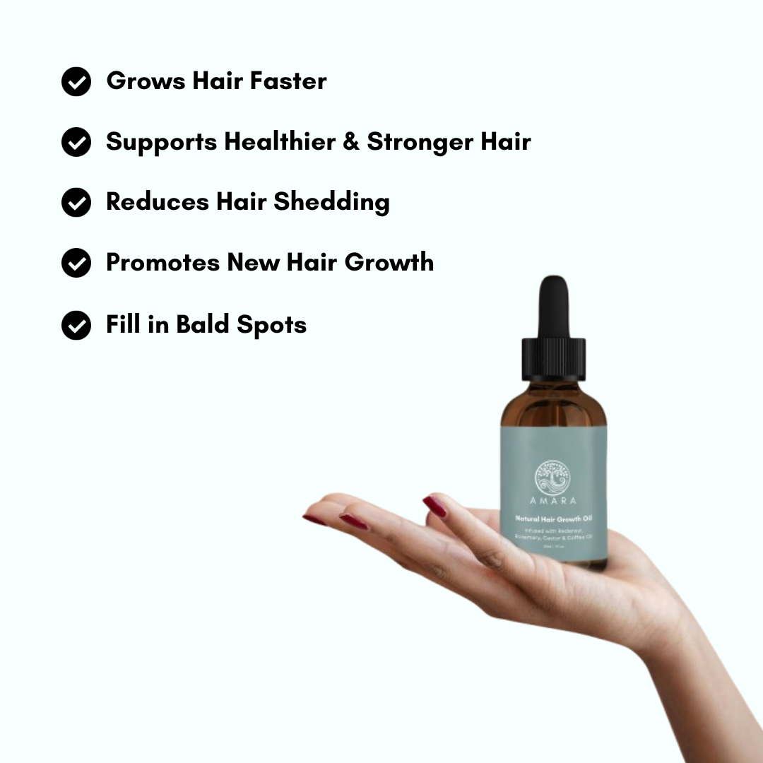 Amara Natural Hair Growth Oil
