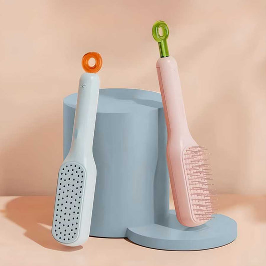 Self-cleaning Massage Comb - Improve & Promotes Blood Circulation in the Scalp